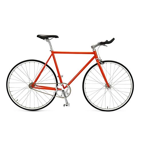 Bici da strada : Guyuexuan Bike, Road Racing Bike, Dead Fly City Commuter Bike, Light Bike per Studenti Adulti, Alta qualit L'Ultimo Stile, Design Semplice (Color : Orange)