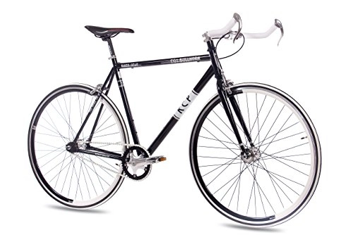 Bici da strada : KCP FG-1 Bullhorn 2.0 - Bicicletta da Corsa da Uomo, 28", Senza Cambio, Colore: Nero