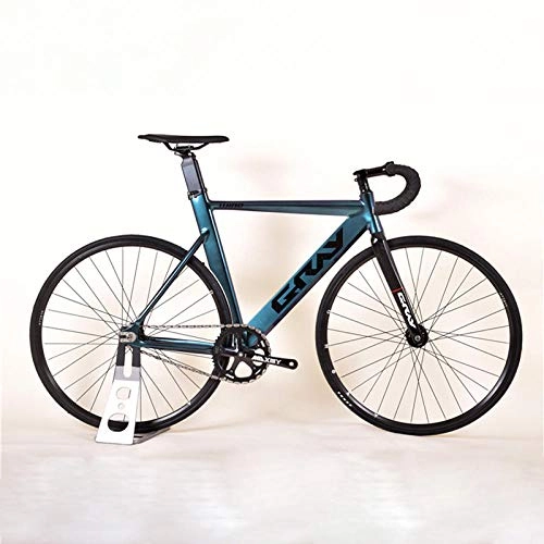 Bici da strada : MOBDY Fixie Bike Telaio da 52 cm Bici a velocit Singola Telaio perSaldatura Colore Bianco Lega di Alluminio Personalizza Pista ciclabile 700C ruota-PSB001_56cm (> 180cm)