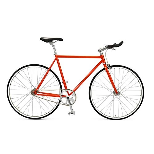 Bici da strada : XIONGHAIZI Bike, Road Racing Bike, Dead Fly City Commuter Bike, Light Bike per Studenti Adulti, Alta qualità (Color : Orange)