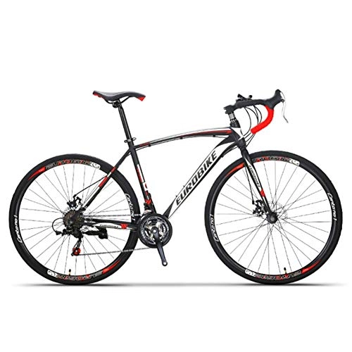 Bici da strada : ZHTX Acciaio al Carbonio della Bici della Strada 21 / 27 velocità Road Bike off-Road Strada Freno a Disco da Corsa Maschile e Femminile Allievi 700C tripolare Sports Car