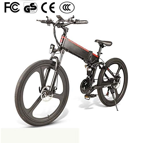 Bici elettriches : 26 '' Electric Mountain Bike 48V10AH Batteria al Litio Folding Bike 500W Motor / LCD dello Strumento a Cristalli liquidi