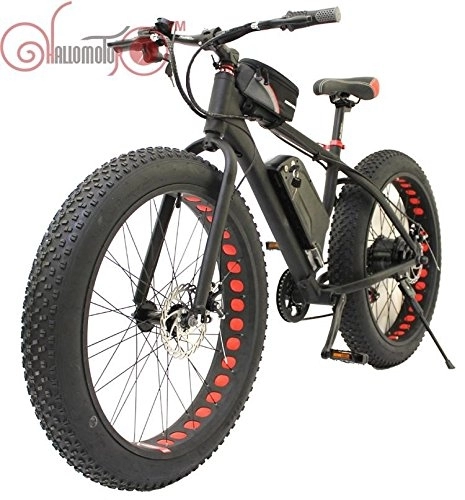 Bici elettriches : 36V 500W Bafang Hub Motor Fat Wheel eBike 26 * 4.0 Tire+Big Power 11AH Lithiun Battery + LCD Display +7 Speed