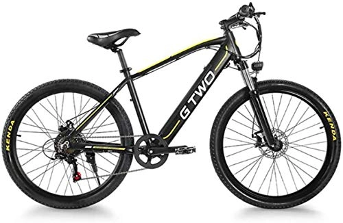 Bici elettriches : Adult Electric Off Road MTB, telaio in lega di alluminio 26 / 27.5 pollici Bike elettrica 48V / 9.6Ah Batteria al litio / 350W Auto elettrica Velocità.