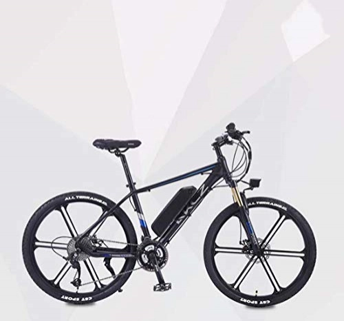 Bici elettriches : Adulti 26 inch Electric Mountain Bike, 36V Batteria al Litio 27 velocità Bicicletta elettrica, ad Alta Resistenza Telaio Lega di Alluminio, magnesio Lega, C, 40KM