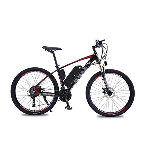 Bici elettriches : Adulti 27.5Inch elettrica Mountain Bike, 48V Batteria al Litio Lega di Alluminio Bicicletta elettrica, con Display LCD / antifurto Blocca / Tool / Fender, B