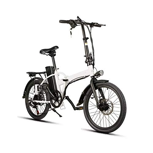 Bici elettriches : Adulti Città eBike Pieghevole elettrica bicicletta ciclomotore for l'adulto 250W intelligente bicicletta pieghevole E-bici 6 velocità Spoked rotella 36V 8AH bici elettrica 25 chilometri all'ora