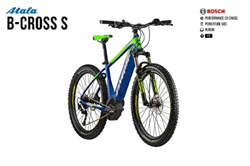 Bici elettriches : ATALA BICI B Cross S Ruota 27, 5 Plus Motore CX 75NM Batteria Integrata 500 WH Gamma 2019 (46 CM - 18")