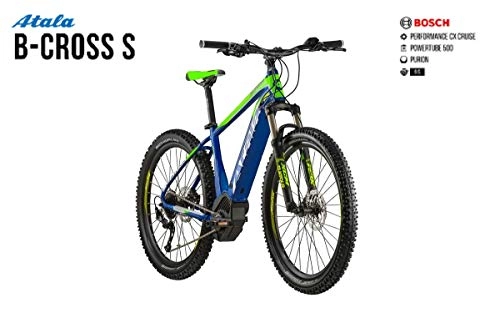 Bici elettriches : ATALA BICI B Cross S Ruota 27, 5 Plus Motore CX 75NM Batteria Integrata 500 WH Gamma 2019 (50 CM - 20")