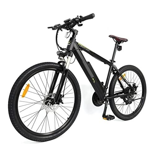 Bici elettriches : AWJ Bici elettrica per Adulti Motore da 500 W Mountain Bike elettrica 27.5"Pneumatico 35 km / H 48 V Batteria al Litio Rimovibile Bici elettrica