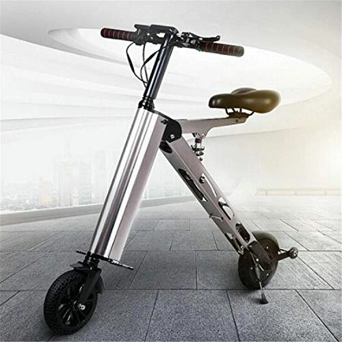 Bici elettriches : BABIFIS - Bicicletta elettrica Pieghevole con Doppio Freno a Disco, Portatile, Veloce, Potente, Resistente, Portata 120 kg