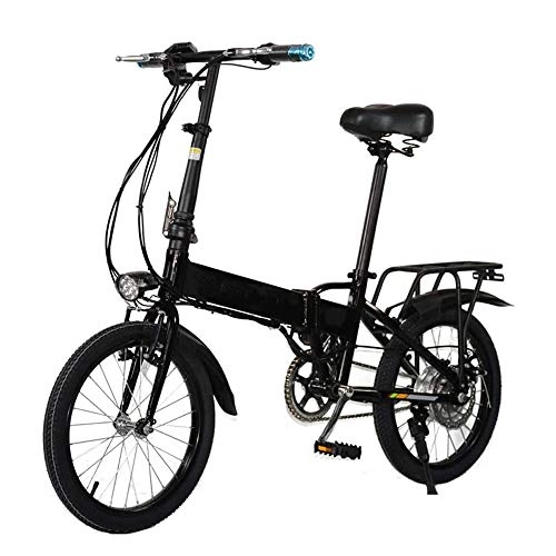 Bici elettriches : Bici di montagna piegante della bicicletta for gli uomini adulti e Donne, Mountain bike velocità variabile pieghevole assorbimento di scossa Sport wheelset della bicicletta del PVC Pedals and Rubber G