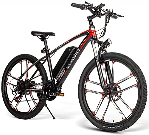 Bici elettriches : Bici Elettrica Per Adulti, 350w 26 '' Bicicletta Elettrica Con Batteria Al Litio Da 48 V Rimovibile Per Adulti, 21 Velocità Shifter Per Bicicletta Elettrica Maniglia Per Biciclette Lcd Metro Lcd Ruota