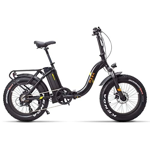 Bici elettriches : Bici elettrica Pieghevole 48V 13Ah per mountain bike con batteria rimovibile e display LCD, bici elettrica pieghevole da 20 pollici 4.0 bici da spiaggia allargata ebike 25-40km / h - 400W, Picture2