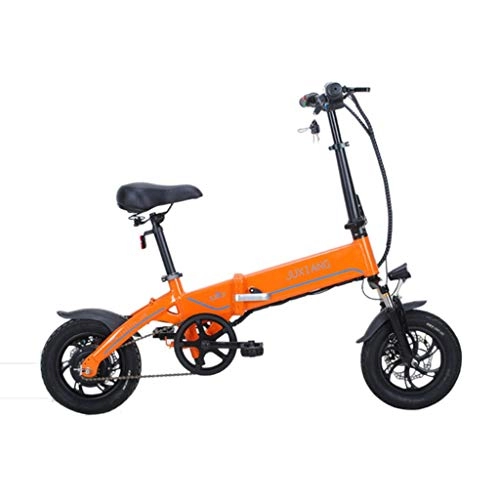 Bici elettriches : Bici elettriche Pieghevole Batteria al Litio Bicicletta Elettrica Bicicletta Elettrica 20AH Mini Auto Batteria Portatile 12 Pollici, Pura Distanza Elettrica 70-80km