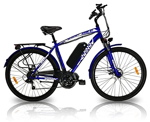 Bici elettriches : Bicicletta Elettrica 26'' IBK Walking Bici City Bike motore Bafang 750w 48v 13A Professionale Shimano 7 velocità