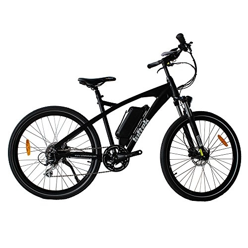 Bici elettriches : Bicicletta Elettrica a Pedalata Assistita 27, 5” 250W 14, 5Ah Luftek 512 HP Urban Sport Nera