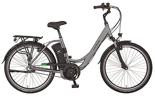 Bici elettriches : Bicicletta elettrica da donna City E Bike Prophete 36 V 11 Ah Pedelec motore centrale a contropedale.