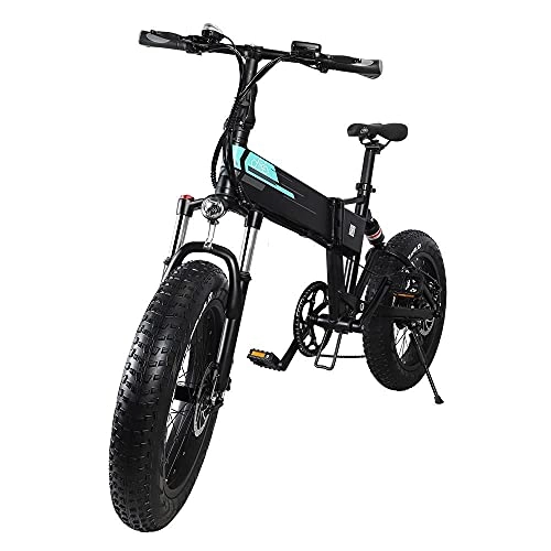 Bici elettriches : Bicicletta elettrica FIIDO M1 Pro, mountain bike, bici elettrica da 20'' / bici da donna, city bike, fat bike elettrica, batteria da 48 V 12, 8 Ah, trasmissione a 7 velocità