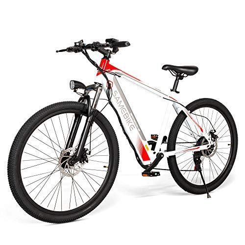 Bici elettriches : Bicicletta Elettrica Pedalata Assistita 250W 26 Pollici 30 km / h Uomo Donna / Mountain Bike / Bici da Montagna 36V 8AH Batteria al Litio Shimano 7 Velocità Freni a Disco 3 Modalità [EU STOCK]