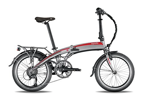 Bici elettriches : Bicicletta elettrica pieghevole bizo7even Nero / Verde batteria: Samsung 36V10Ah 360WHDurata: 90KMPeso: 18, 9kg su Amazon
