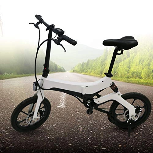 Bici elettriches : Bicicletta elettrica pieghevole telaio 36 V 250 W motore pieghevole E-Bike Velocità massima: 25 km / h, bicicletta pieghevole