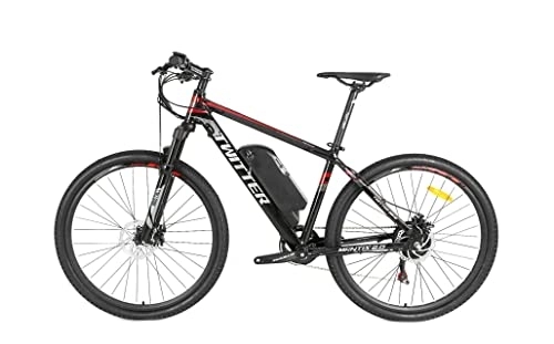 Bici elettriches : Bicicletta elettrica Shimano M310-8 velocità motore posteriore dimensioni 27, 5 x 17 pollici