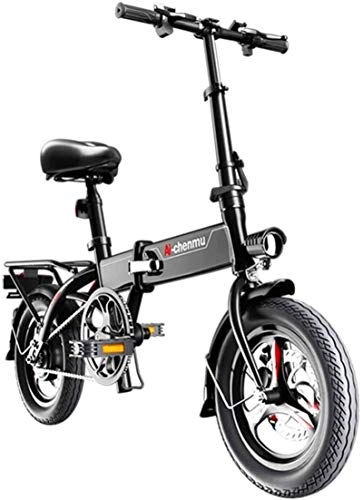 Bici elettriches : Biciclette elettriche veloci per adulti Materiale leggero in lega di magnesio Pieghevole Portatile Facile da riporre E-Bike Batteria agli ioni di litio da 36 V con pedali Assistente di potenza Ruote d