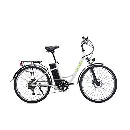 Bici elettriches : BIWBIK Bicicletta elettrica Sunray (bianco)