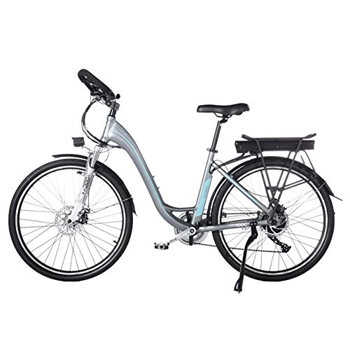 Bici elettriches : BMXzz Bicicletta Elettrica for Adulto, 26" Bicicletta Elettrica per Città con Batteria al Litio 36V 10Ah Motore 250W y Manubrio a Farfalla Regolabile - Grigio