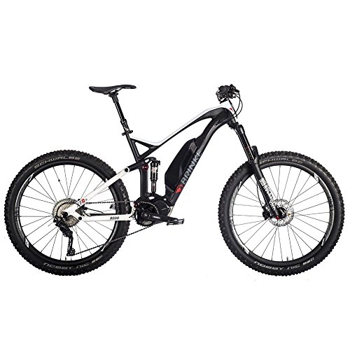 Bici elettriches : Brinke Bicicletta Elettrica a Pedalata Assistita 27, 5 XFR+ Bianco / Nero