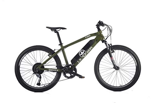 Bici elettriches : Brinke Bicicletta Elettrica First (Verde Militare, XXS)