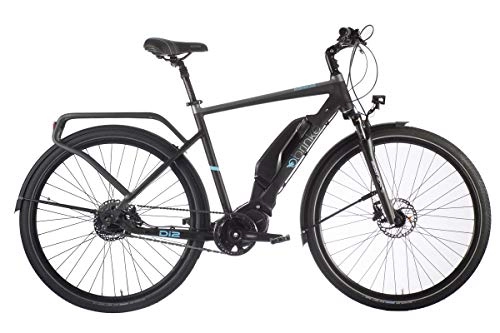 Bici elettriches : Brinke Bicicletta Elettrica Rushmore Evo DI2 Sport Cambio Automatico (Nero, L)