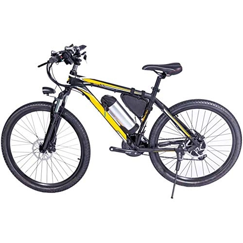 Bici elettriches : BRISEZZ 26 Pollici Fat Tire Bici elettrica, 36V 350W Motore Neve Bicicletta elettrica in Elettrico del Pedale della Bicicletta Assist Batteria al Litio Freno a Disco Idraulico HRTT