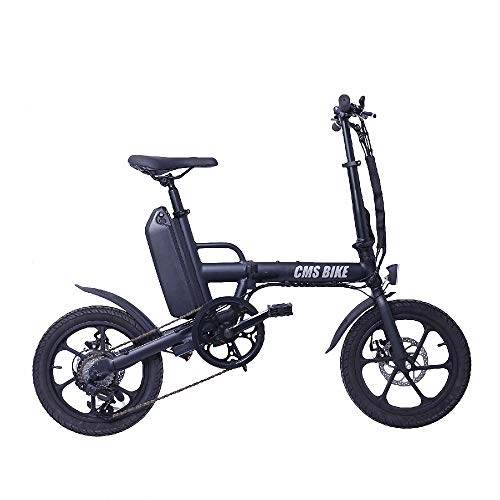 Bici elettriches : CBA BING Bicicletta da Città Pieghevole Ultraleggera, Portatile Pieghevole Sicuro per Bicicletta Regolabile per Ciclismo, Portatile e Facile da riporre in roulotte, Camper, velocità Massima 25 km / h