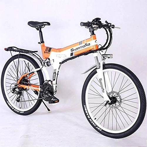 Bici elettriches : CBA BING Mountain Bike elettrica Mountain Mountain Bike elettrica da 26 '' Dotata di Batteria agli ioni di Litio Rimovibile di Grande capacità (48V 350W), Tre modalità di Funzionamento