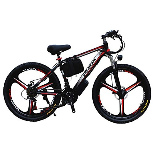Bici elettriches : CBPE Biciclette Elettriche per Adulto, in Lega di Magnesio Ebikes Biciclette all Terrain, 26" 36V 350W 13Ah Rimovibile agli Ioni di Litio Montagna-Bici