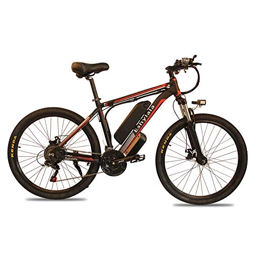 Bici elettriches : CBPE Mountain Bike Elettrico per Adulti, MTB Ebikes Uomo delle Signore delle Donne, 350W 36V 13Ah all Terrain 26" Mountain Bike / Commute Ebike