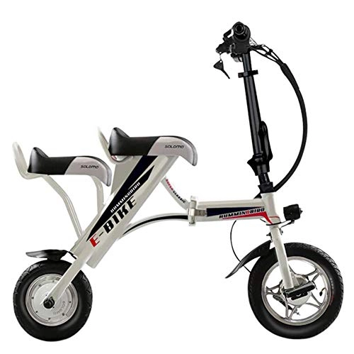 Bici elettriches : CEXTT Uno Scooter Elettrico, Scooter Elettrico - Adulti con Sistema frenante a Doppio, Fino a 35 miglia a Lunga Distanza e 18.63 mph Portatile Pendolo motorino Pieghevole. (Color : White)