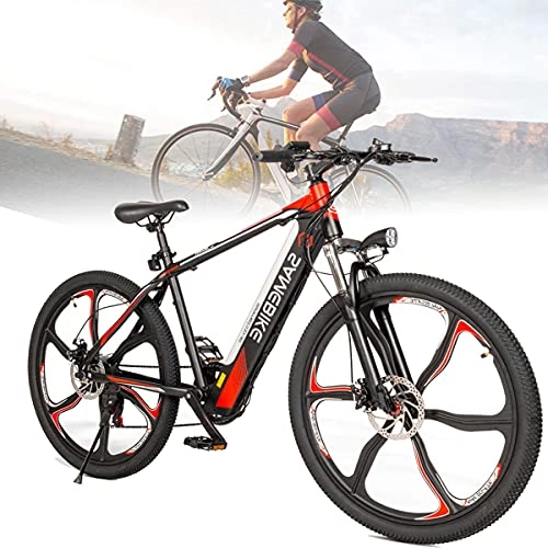 Bici elettriches : CHEIRS Bicicletta Pieghevole da Uomo 26 Pollici E-Bike Trekking Bike con Motore da 350 Watt Batteria 36V8ah Ciclismo Bicicletta Ibrida all'aperto