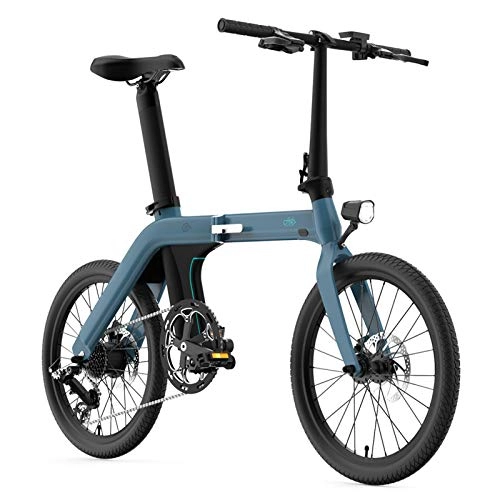 Bici elettriches : Clenp Bicicletta Elettrica Pieghevole, con Display LCD, Luce Posteriore, Bicicletta da Esterno Pieghevole per Bici Elettrica Ricaricabile Come Esposizione dell'immagine