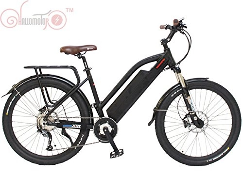 Bici elettriches : ConhisMotor 36V 250W 350W Ebike Torque Sensor Mid-Drive Motor City Electric Bicycle with 36V 15AH Lithium Li-Ion Battery