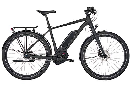 Bici elettriches : Conway eUrban City 2019 - Bicicletta elettrica 27, 5", Colore: Nero Opaco, Nero Opaco, M | 48cm