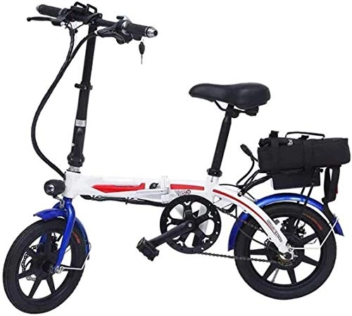 Bici elettriches : COS NI Piccola Bici Pieghevole Bicicletta elettrica 13 Pollici Batteria al Litio 48V 20Ah Neutro Elettrico velocità della Bicicletta 30 km / h Ciclismo all'aperto