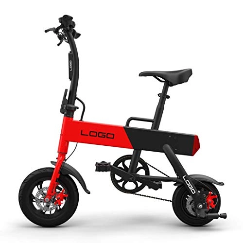 Bici elettriches : DBSCD Folding Electric Bike - Portatile e Facile da riporre in roulotte, Camper, Barche. Batteria Ricaricabile agli ioni di Litio a Carica Rapida e E-Bike silenziosa, velocità 25 km / h