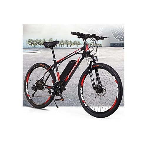 Bici elettriches : DDFGG Bici Elettriche Mountain Bike 26" 250W Bicicletta elettrica con Batteria al Litio Rimovibile da 36 V 8 Ah, Cambio a 21 velocità, 35km / h, Ricarica Chilometraggio Fino a 35-50 km