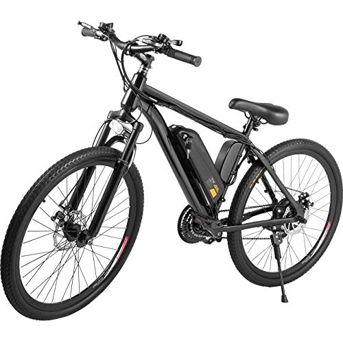 Bici elettriches : Deragliatore posteriore per bicicletta elettrica con batteria al litio 26 pollici 7 velocità 48V10A 350W bicicletta elettrica brushless ad alta velocità adatta per la neve e la spiaggia di fondo