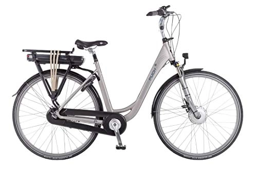 Bici elettriches : E-Ambient 28 Pollice 50 cm Donne 7SP Freni a rulli Argento