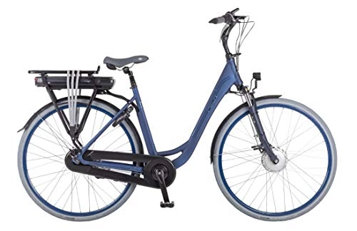 Bici elettriches : E-Ambient 28 Pollice 50 cm Donne 7SP Freni a rulli Blu