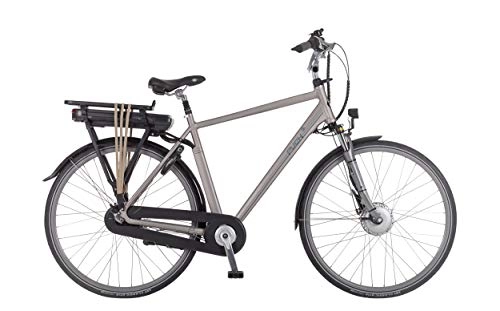 Bici elettriches : E-Ambient 28 Pollice 55 cm Uomini 7SP Freni a rulli Argento